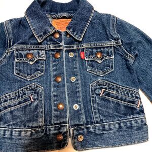 Levi’s Girl Vintage Y2K Levi’s Denim Trucker Jacket Size 3T